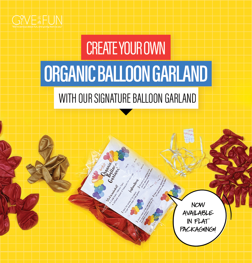 Create Your Own Organic Balloon Garland
